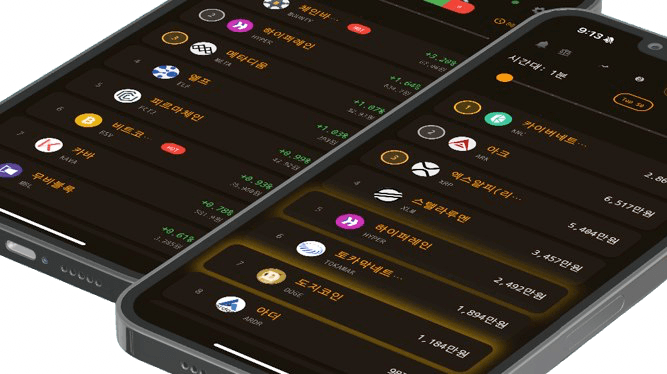 급등락과 거래량 폭증을 놓치지 마세요 배경